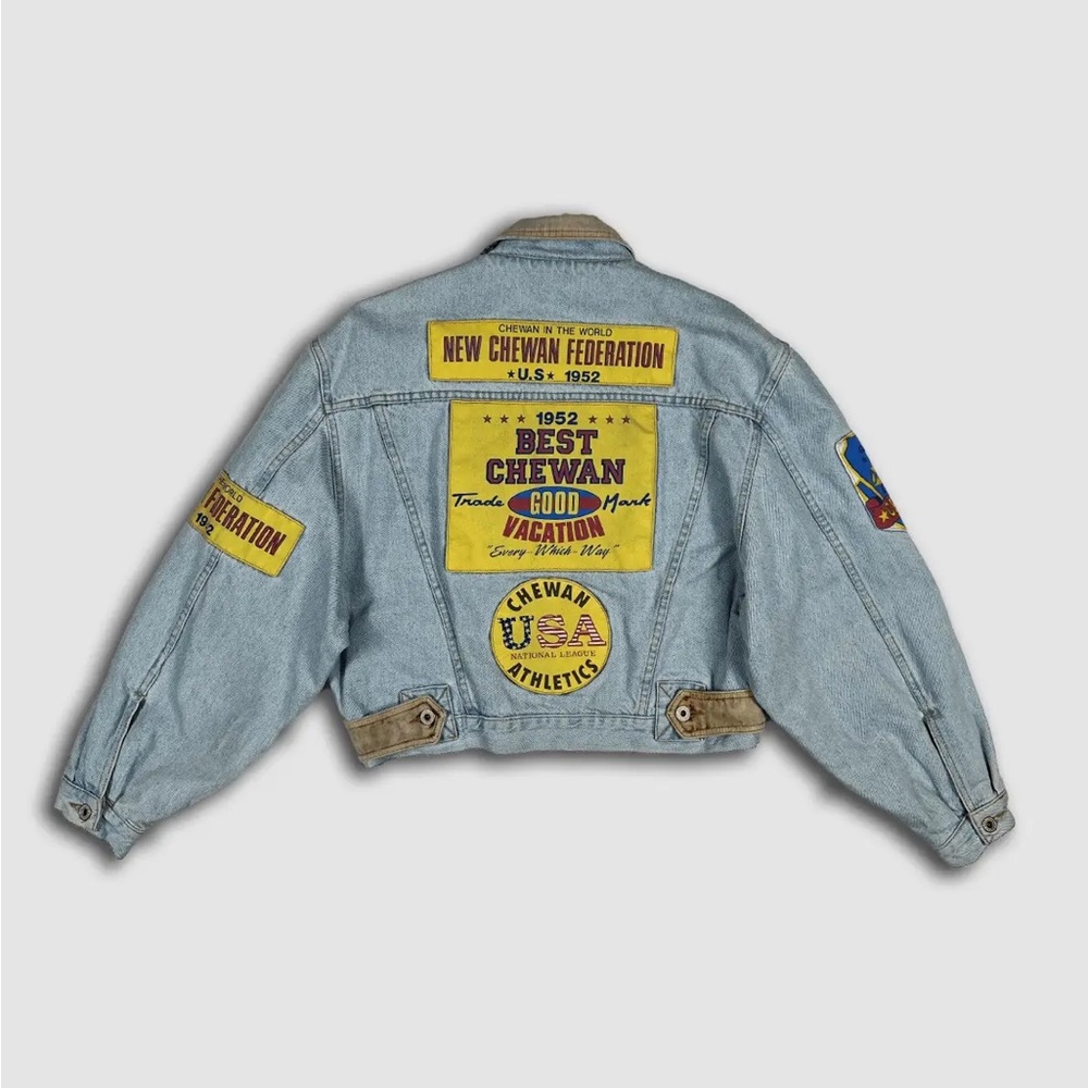 90’s Vintage Chewan USA Athletics Denim Jacket